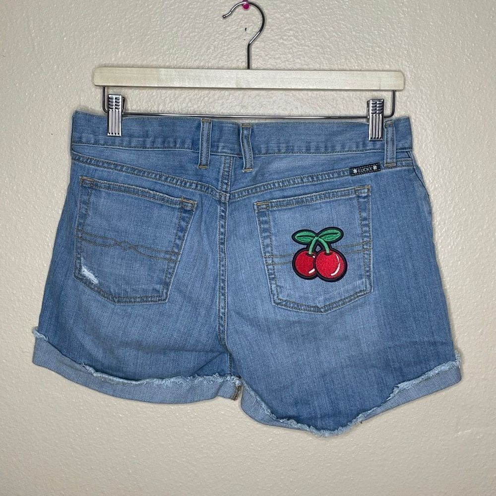 Lucky Brand Beachcomber Short Womens 29 Denim Cut Off Shorts - Picture 6 of 9